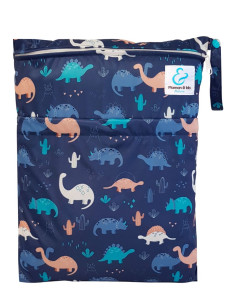 Wasserdichte Tasche zum Speichern und Transportieren windeln Waschbares Dinosauriermuster
