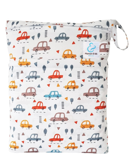 Sac imperméable pour ranger et transporter les couches lavables