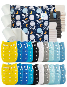 MEGA PAQUETE 20 CAPAS LASABLETAS + Inserciones + Velas protectoras y bolsa impermeable