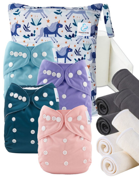 Kit de lancement couches lavables Start and Go TE1