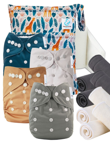 Kit de lancement couches lavables Start and Go TE1