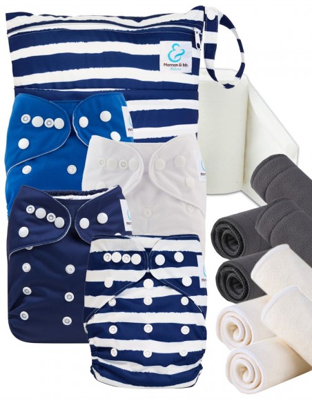 Kit de lancement couches lavables Start and Go TE1