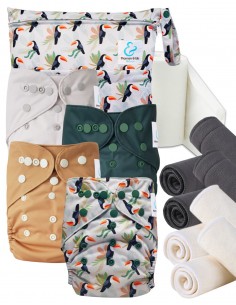 Kit de lancement couches lavables Start and Go TE1