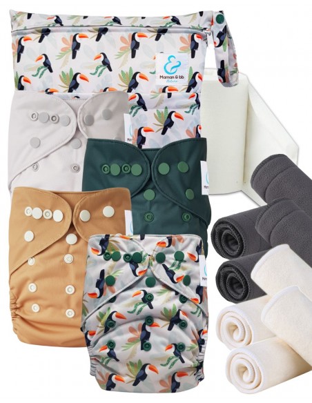 Start and Go Te1 washable layer launch kit