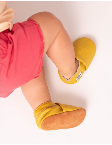 Weiche Leder-Baby-Champon - Safari