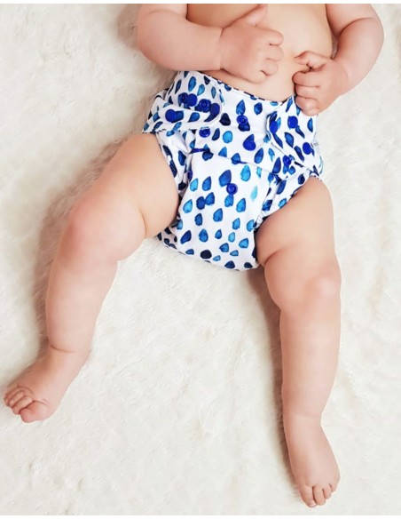 Cover Diapers All in two with evolutionary system Alphonse the elephant