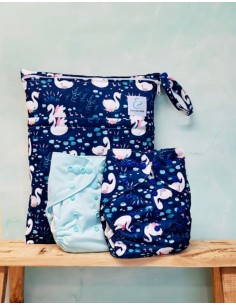 Waterproof Pocket diaper bag for storing and carrying Pocket diapers 2