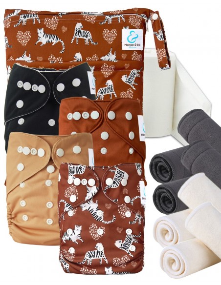 Kit de lancement couches lavables Start and Go TE1