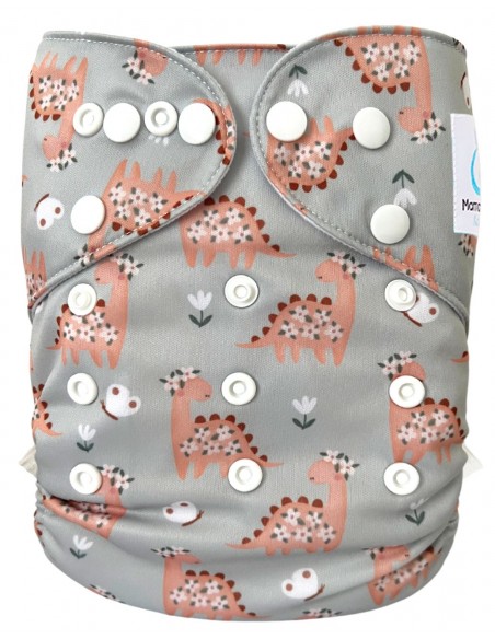 Couche Lavable pour bébé Tout en deux TE2 avec système évolutif