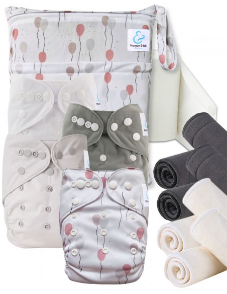 Kit de lancement couches lavables Start and Go TE1