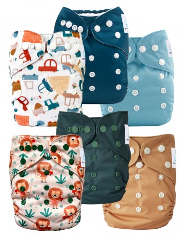 Batch van Windeln Wasbaar Te1 schaalbare en baby-inserts