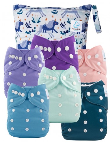 Kit de lancement couches lavables - l'essentiel pour se lancer dans une démarche saine pour bébé et la planète