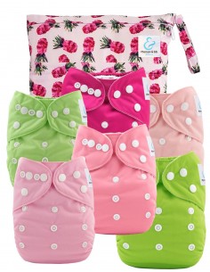 Kit de lancement couches lavables - l'essentiel pour se lancer dans une démarche saine pour bébé et la planète