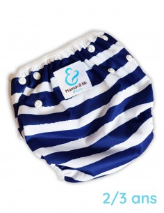 Capa de traje de baño lavable y reutilizable para bebé