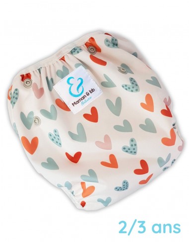 Capa de traje de baño lavable y reutilizable para bebé