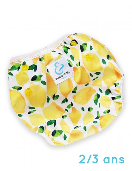 Washable and reusable swimsuit layer for baby