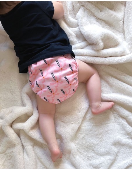 Lot de 5 couches lavables évolutives avec leur inserts ultra absorbants