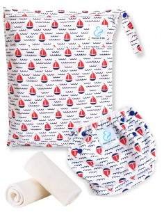 Bath kit for baby swimming