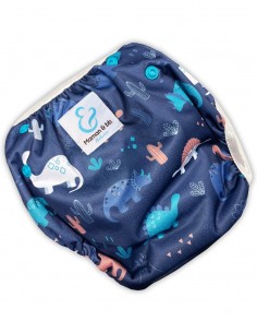 Washable and reusable swimsuit diaper for baby