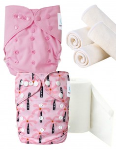 Paquete de descubrimiento, paquete de prueba, kit de inicio pañales lavable te2