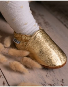 Zapatilla de cuero suave para bebés - Cité d'Or 2