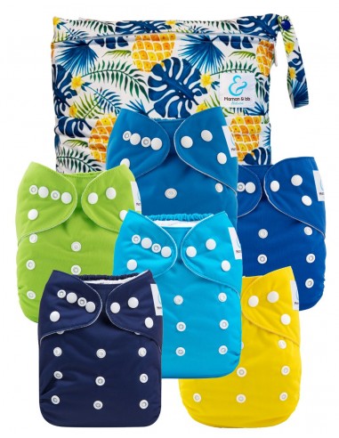 Kit de lancement couches lavables - l'essentiel pour se lancer dans une démarche saine pour bébé et la planète