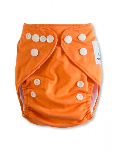 Couche lavable évolutive Nouveau né TE1 et son insert en microfibre