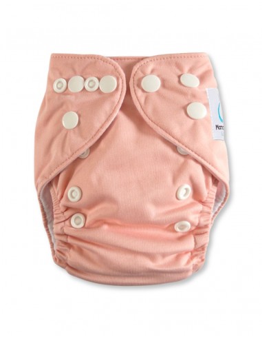 Couche lavable évolutive Nouveau né TE1 et son insert en microfibre