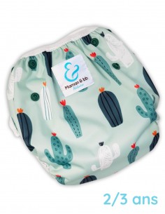 Washable and reusable swimsuit layer for baby