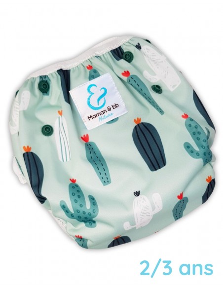Washable and reusable swimsuit layer for baby
