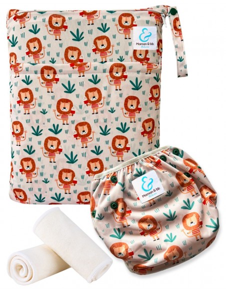 Bath kit for baby swimming