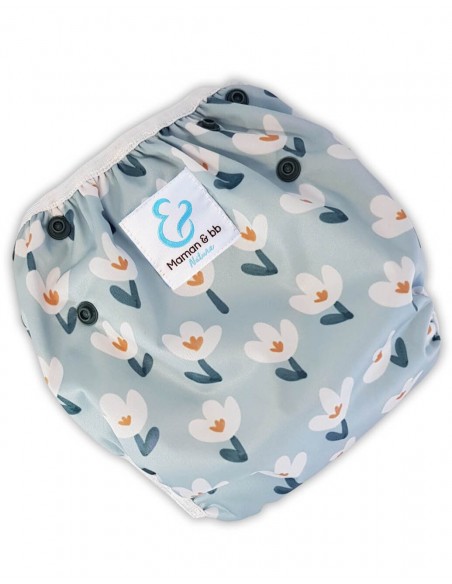 Couche maillot de bain lavable et réutilisable pour bébé