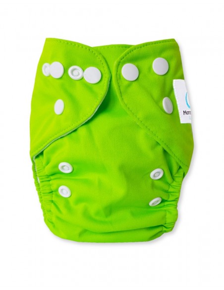 Couche lavable évolutive Nouveau né TE1 et son insert en microfibre