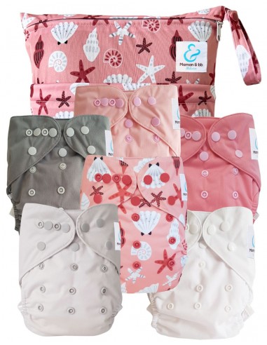 Pack Essentiel de couches lavables TE2