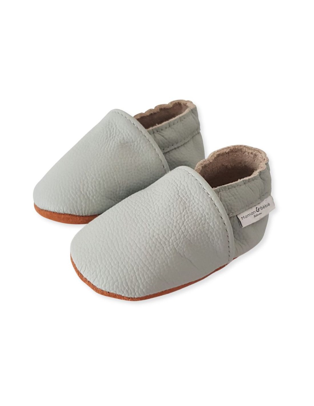 Chaussons Bébé En Cuir Souple - Pour Premiers Pas, Garçons Et Filles 0-24 Mois, Idéal Cadeau Naissance Ou Anniversaire