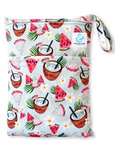 Bolsa impermeable para almacenar y transportar. pañales lavable
