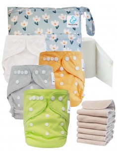 Kit de lancement couches lavables Start and Go TE2 Sensitive - Joy