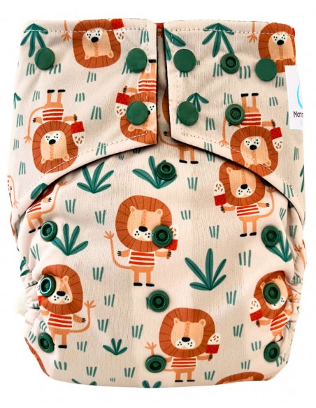 Windeln Evolutionär voll abwaschbar in Bambuseinsatz