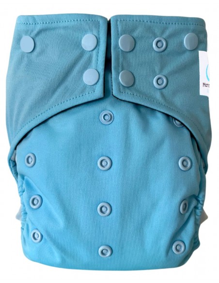 Couches lavables intégrales évolutives tout en un insert en bambou