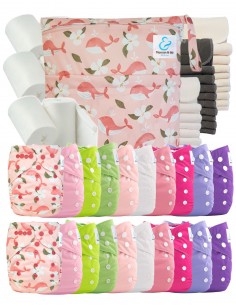 MEGA PAQUETE 20 CAPAS LASABLETAS + Inserciones + Velas protectoras y bolsa impermeable