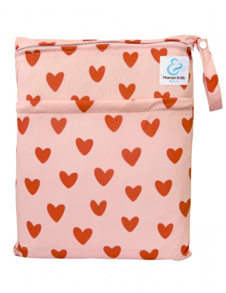 Waterproof bag for storing and carrying washable layers