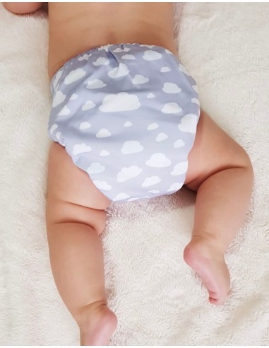 pack découverte , kit de démarrage couches lavables insert et feuillets de protection