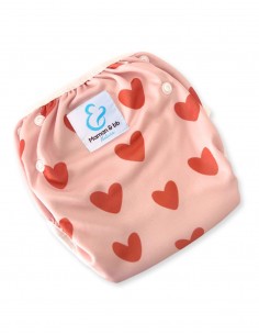 Capa de traje de baño lavable y reutilizable para bebé