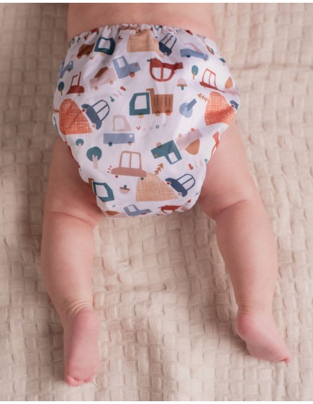Complete Pack diapers Cover diaper Motif Trucks