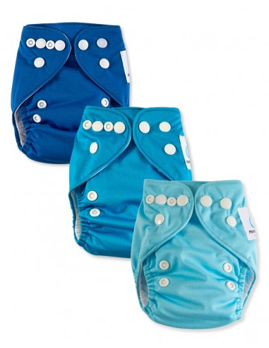 Pack Découverte couches lavables te1 newborn insert et voiles de protection, optez pour le geste zero dechet