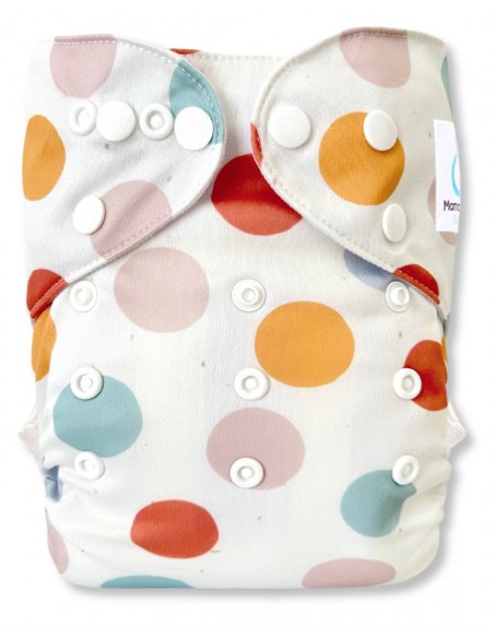 Couche Lavable pour bébé Tout en deux TE2 avec système évolutif