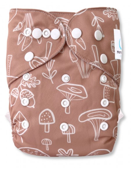 Couche Lavable pour bébé Tout en deux TE2 avec système évolutif