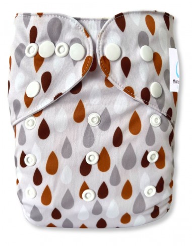 Baby washable layer while an autumn pattern