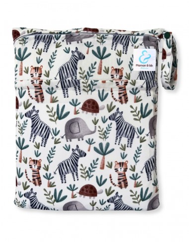 Sac imperméable pour ranger et transporter les couches lavables