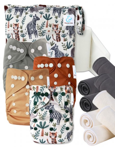 Kit d'eessai pour tester les couches lavables : le Start and Go TE1